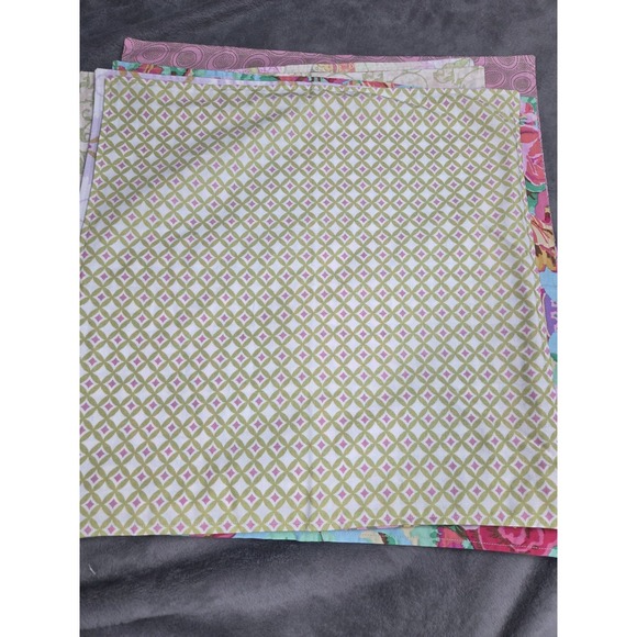 Handmade? Estate Found Double Sided Cloth Napkins 12 Count 16x16‎ - Picture 2 of 12